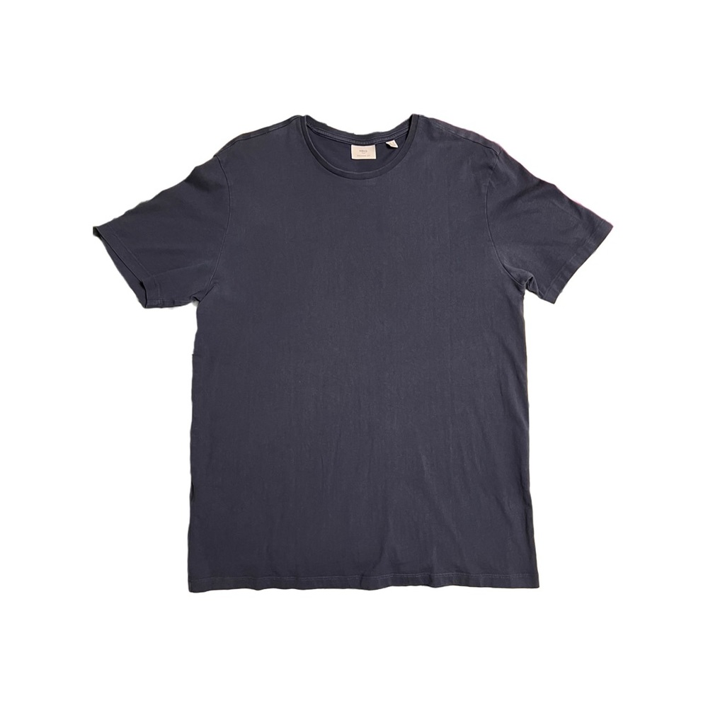 Mango T-Shirt Relaxed fit Blue Size Medium fits like like a large slim fit
